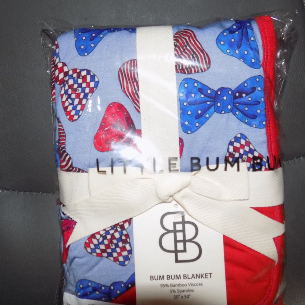 LITTLE BUM BUMS LBB ALL TIED UP BUM BUM BLANKET